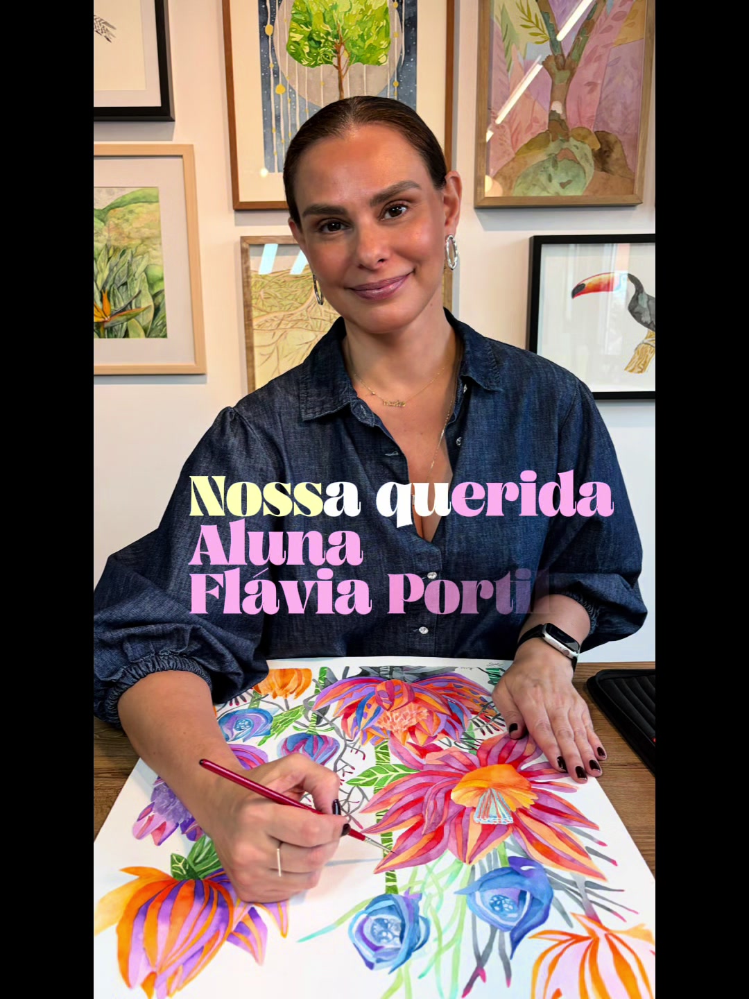 @Escola de aquarela