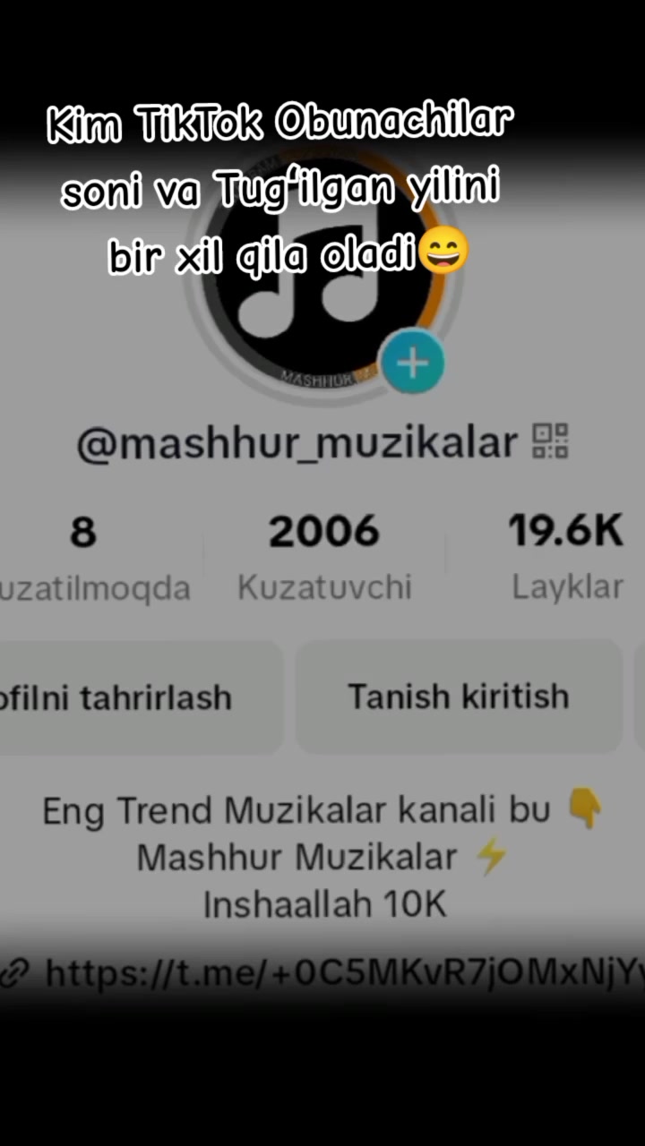 @Mashhur Muzikalar