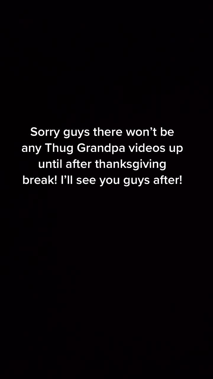 @Thug Grandpa and Son