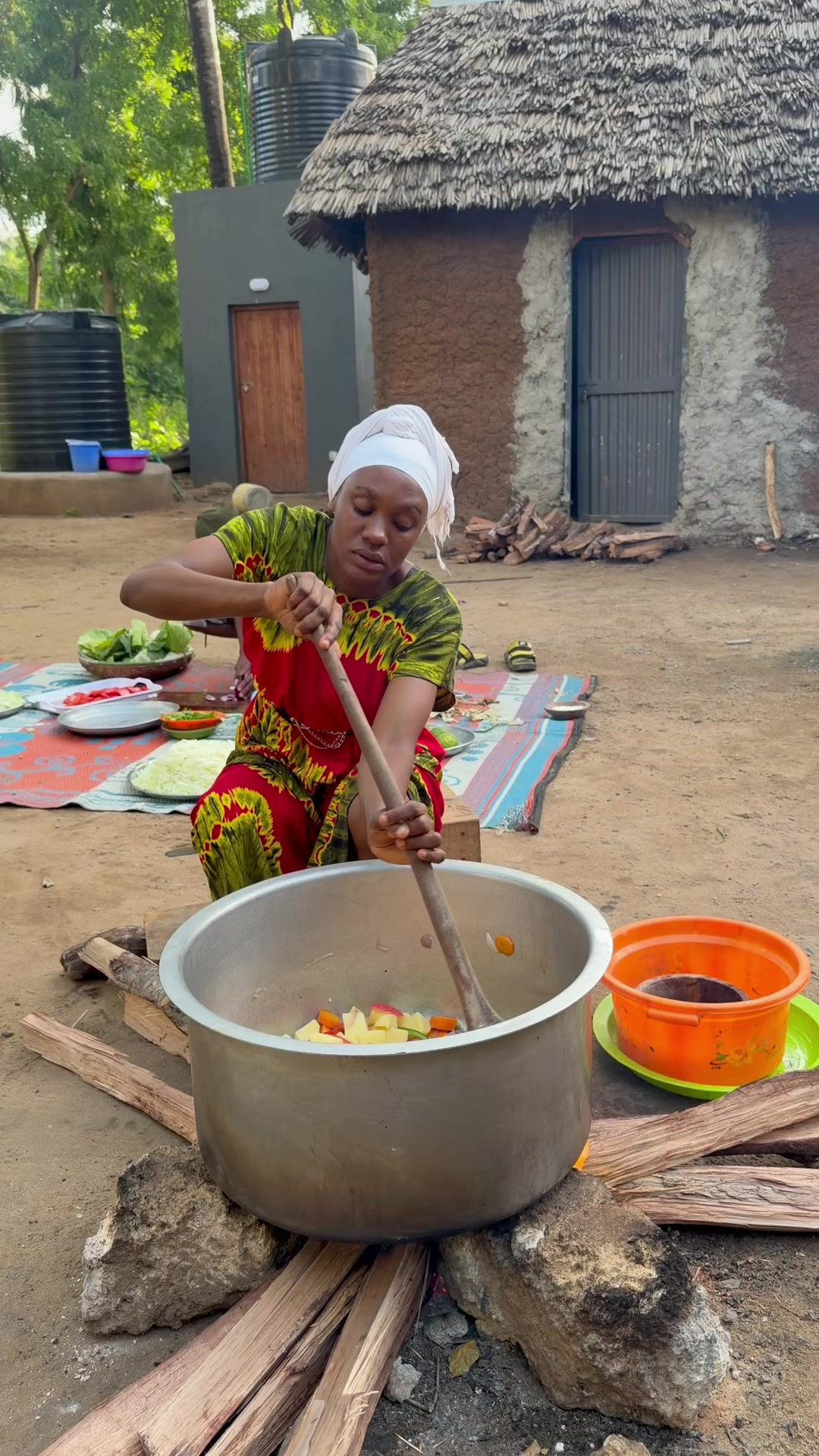 @African Village Life