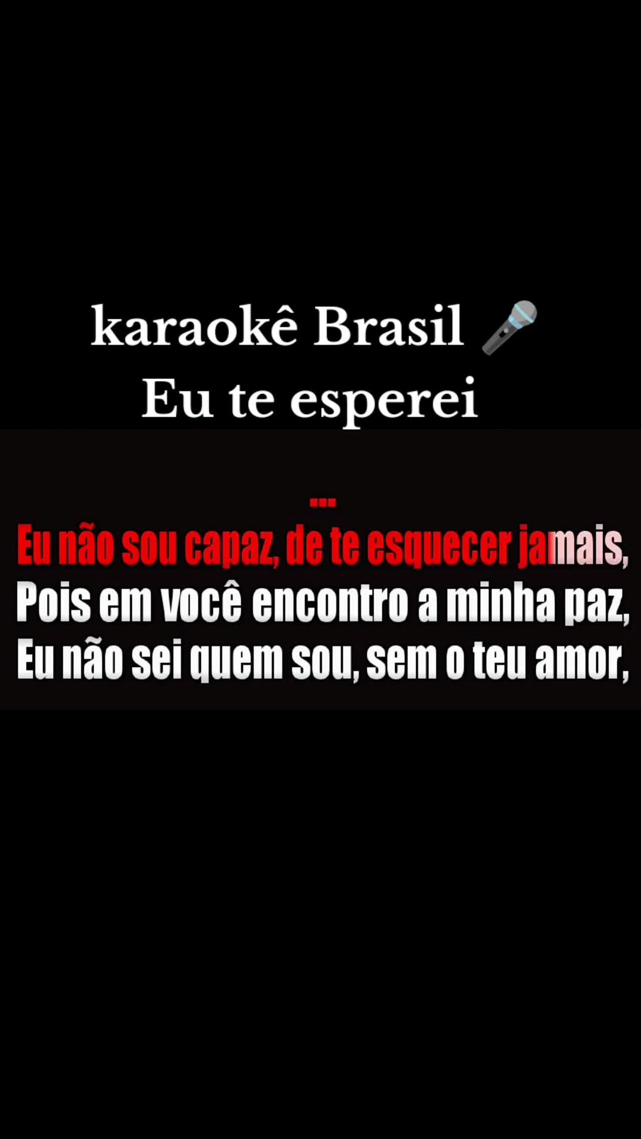 @Karaok&ecirc;_Brasil 🎤