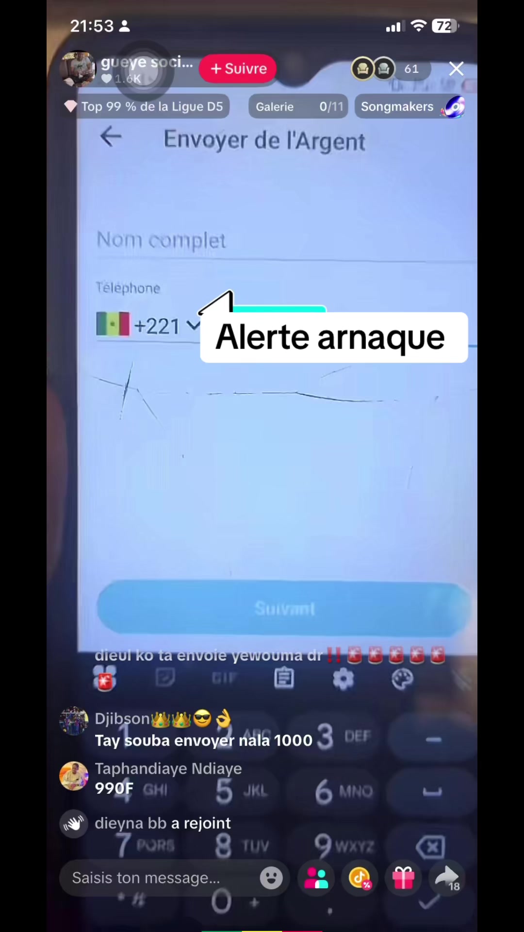 @Souhaibou dénoncer du peuple🚷