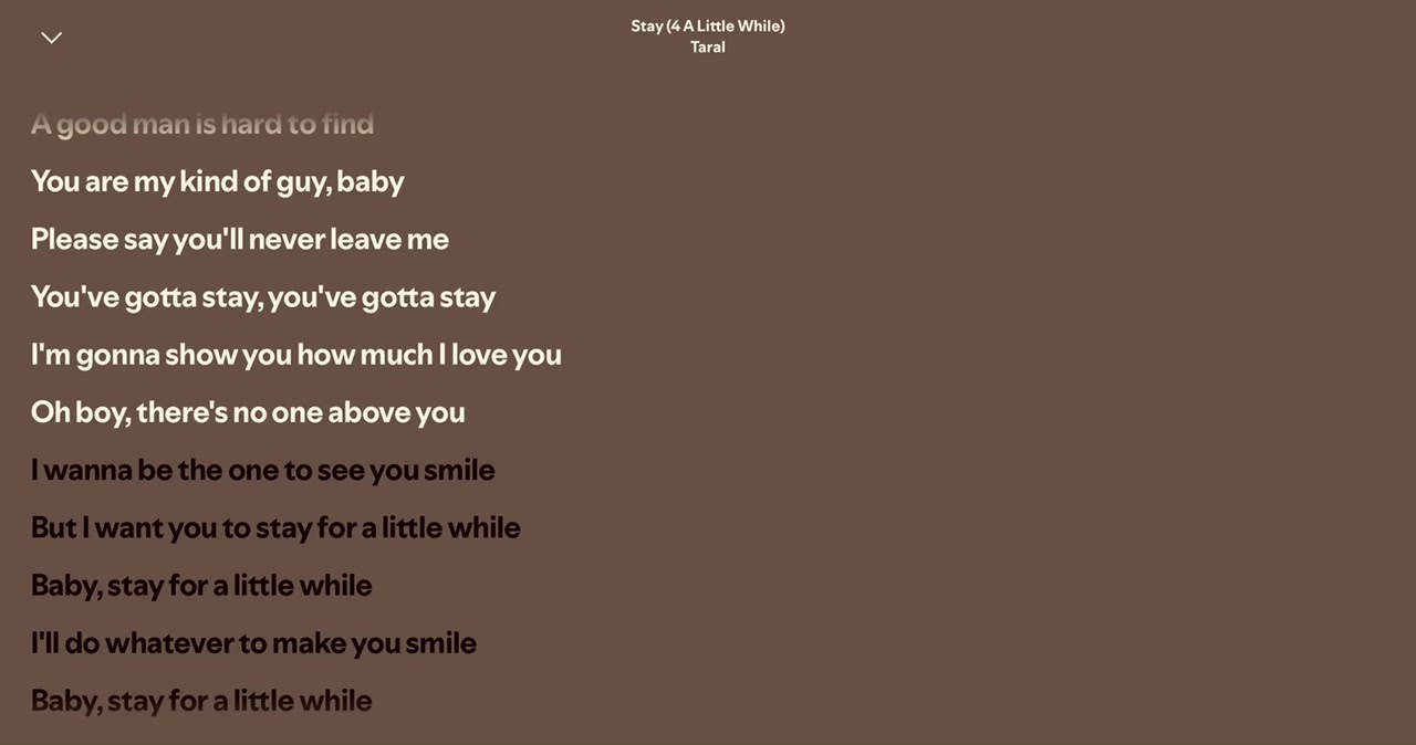 @Spotify Song Lyrics