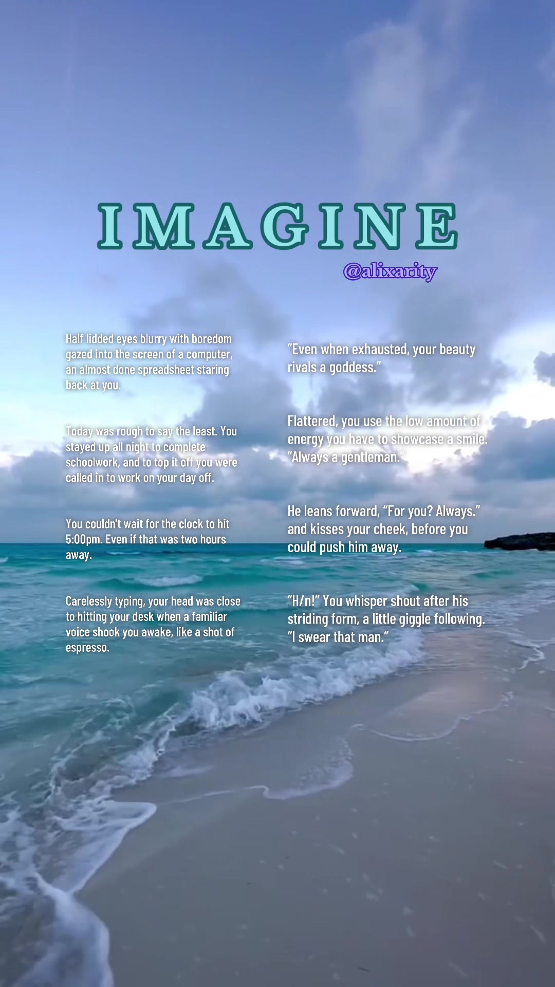 @𝐚𝐥𝐢𝐱𝐚𝐫𝐢𝐭𝐲🌼| Writer