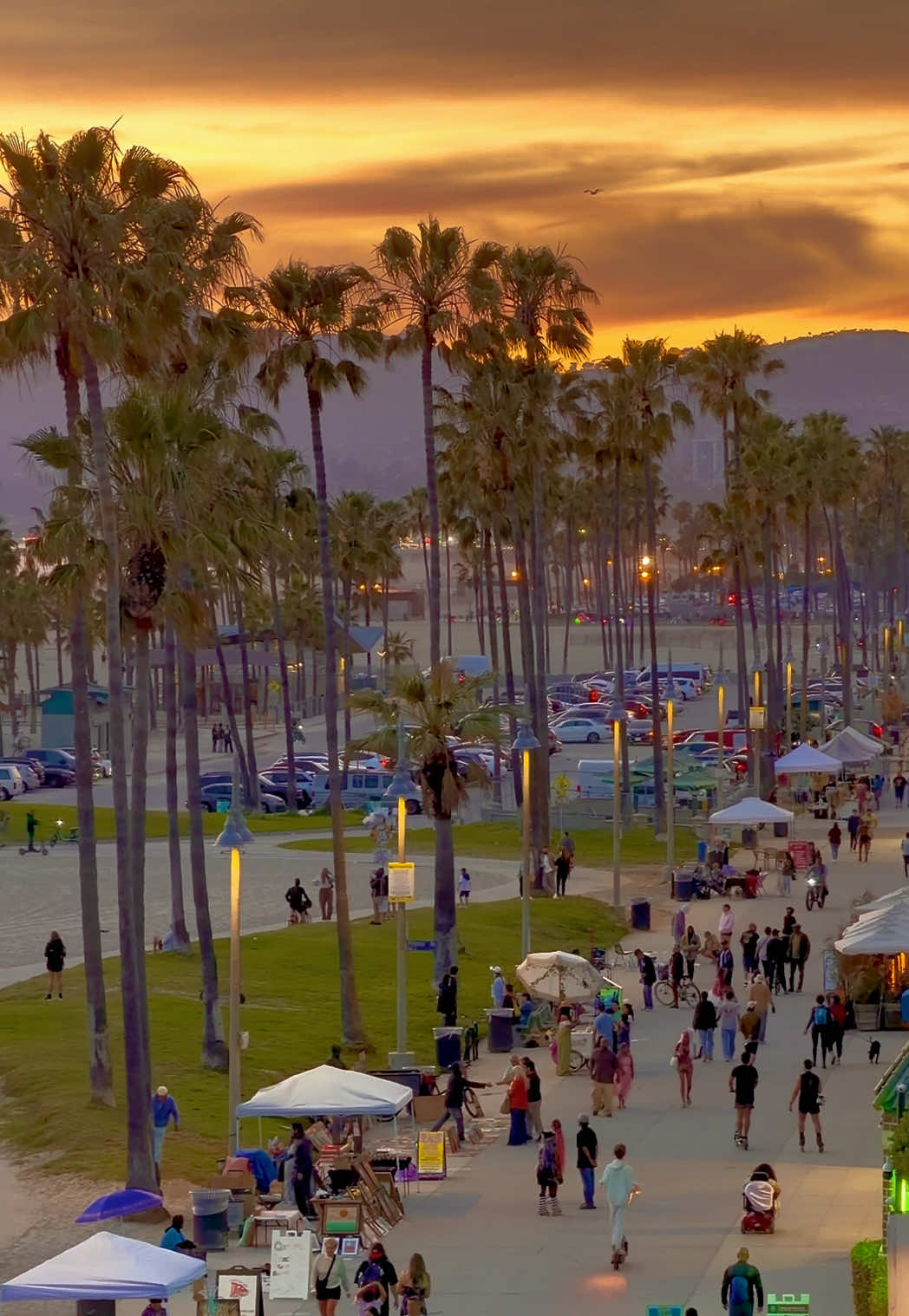 @Venice Beach Boardwalk