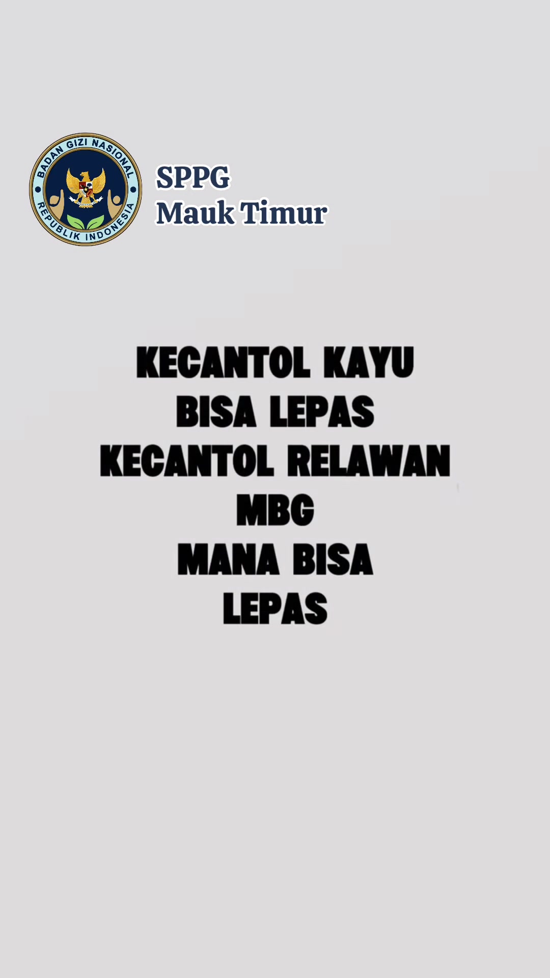 @SPPG Mauk Timur