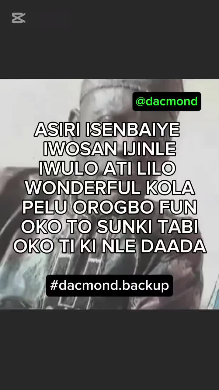 @Alhaji Abdul'