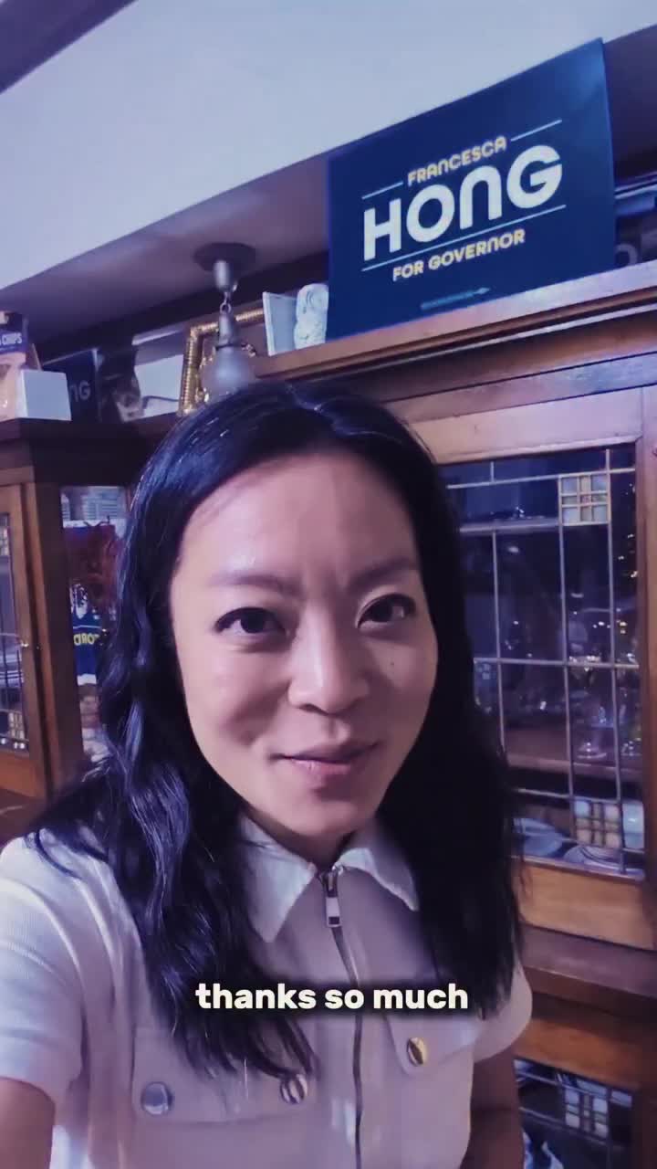 @Francesca Hong For Governor