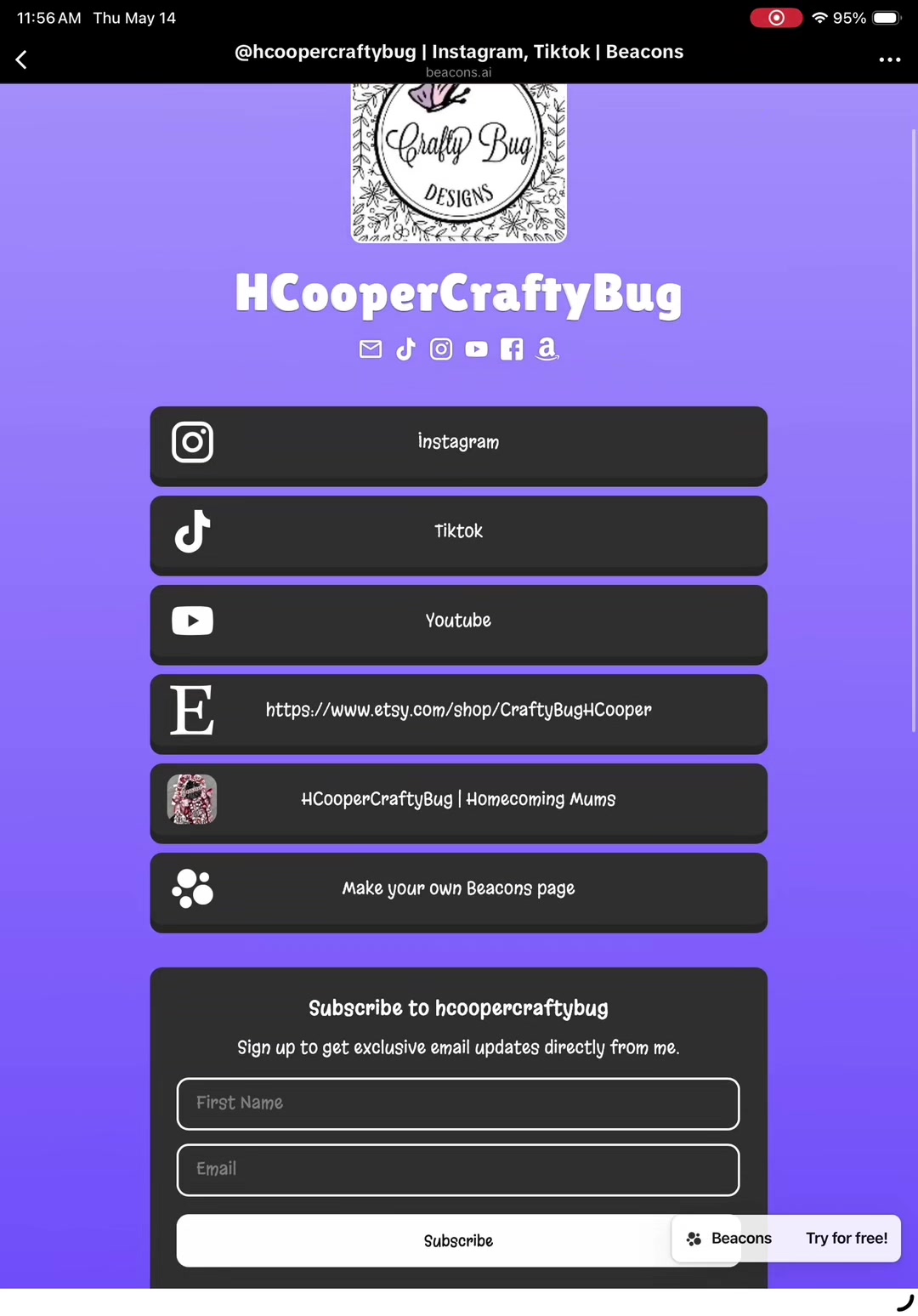 @Crafty Bug 🪽💜🪽