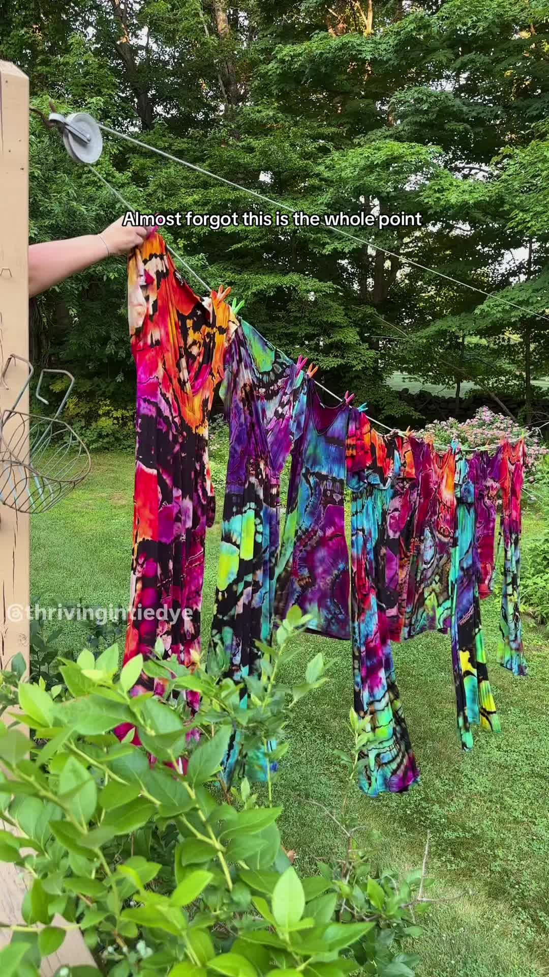 @Thriving in Tie Dye