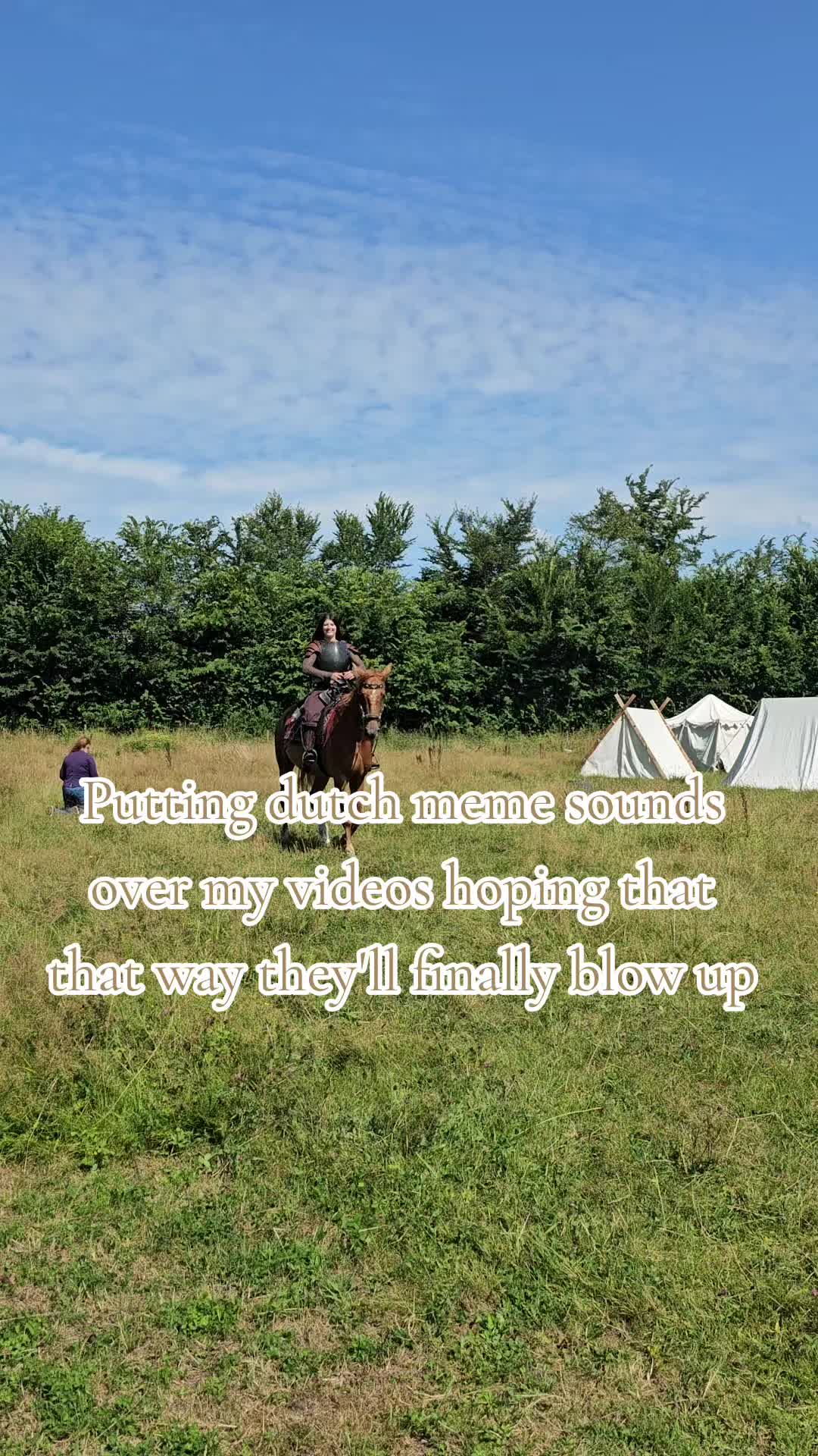 @Dino and horses