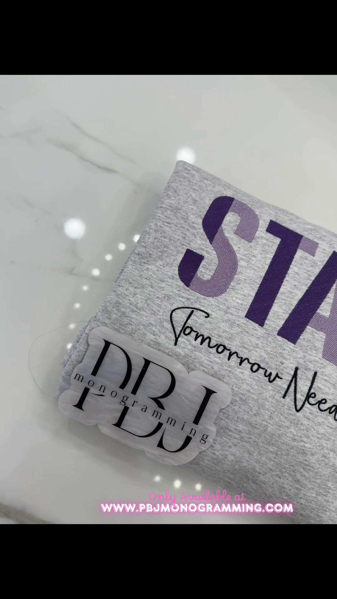@Pbj monogramming
