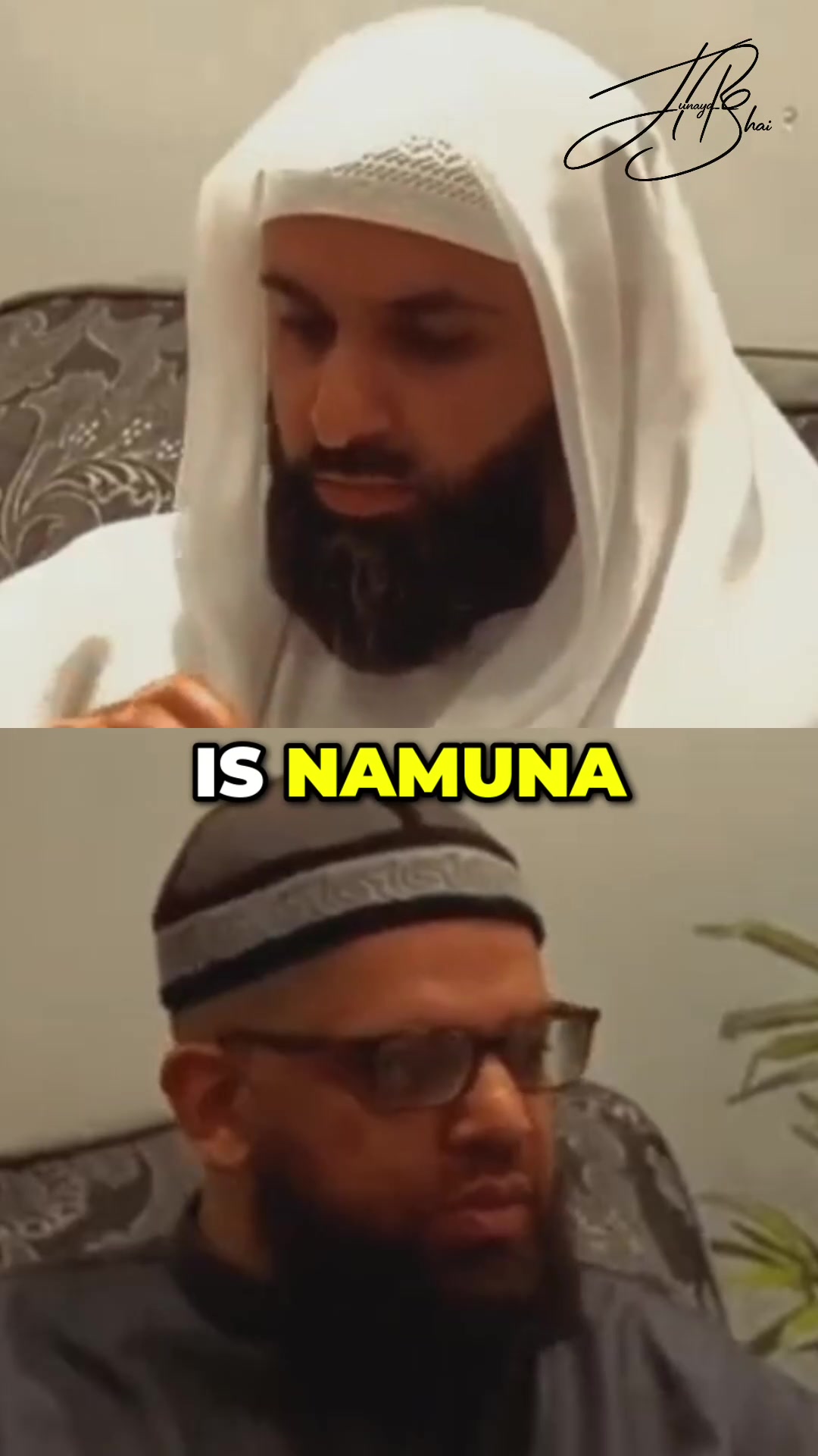 @Junayd Bhai