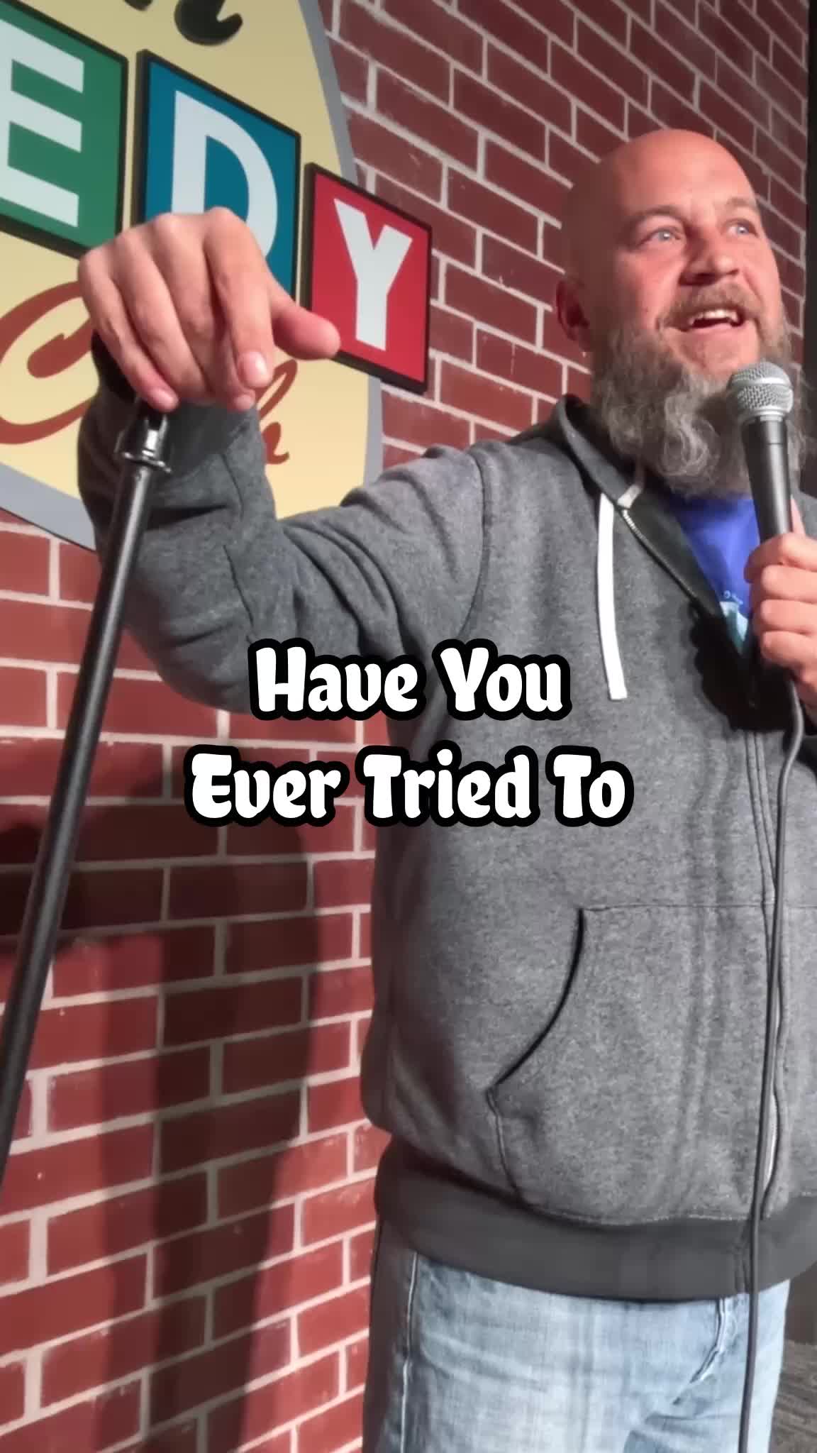 @Comedian Mike Baldwin