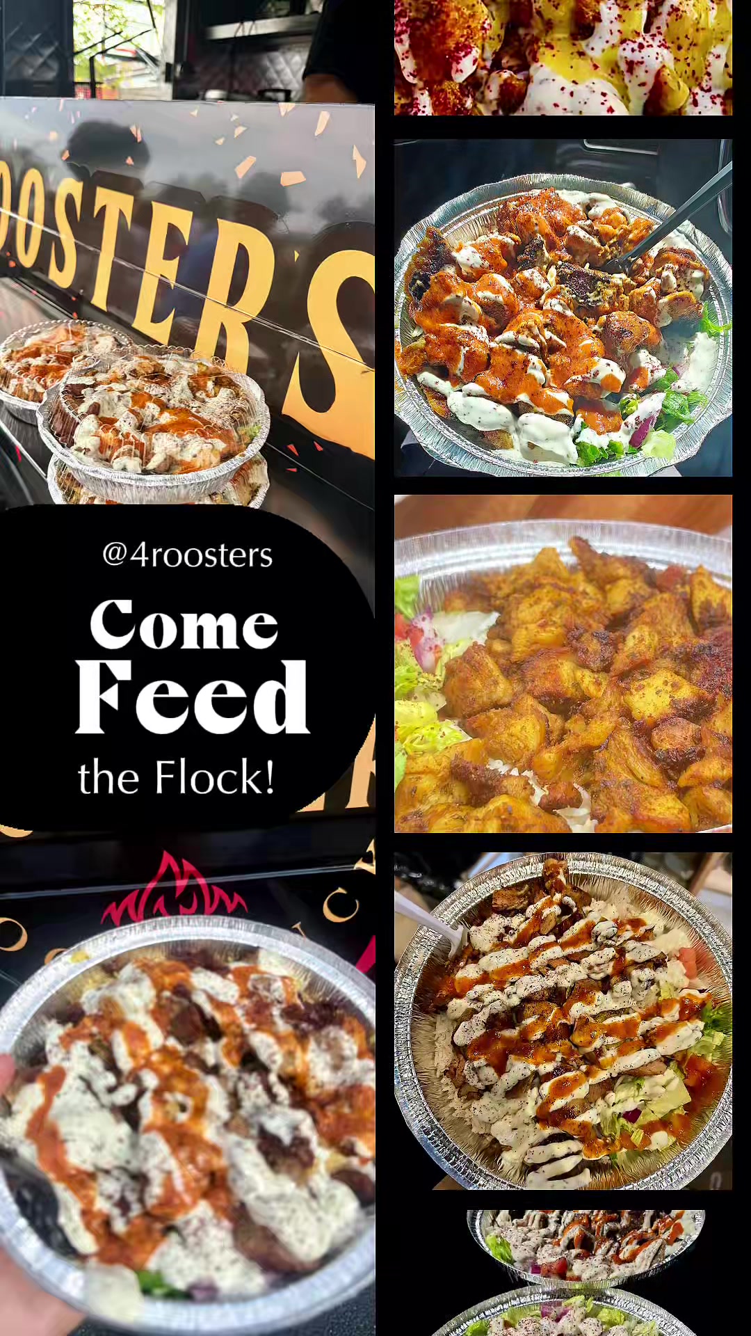@4 Roosters