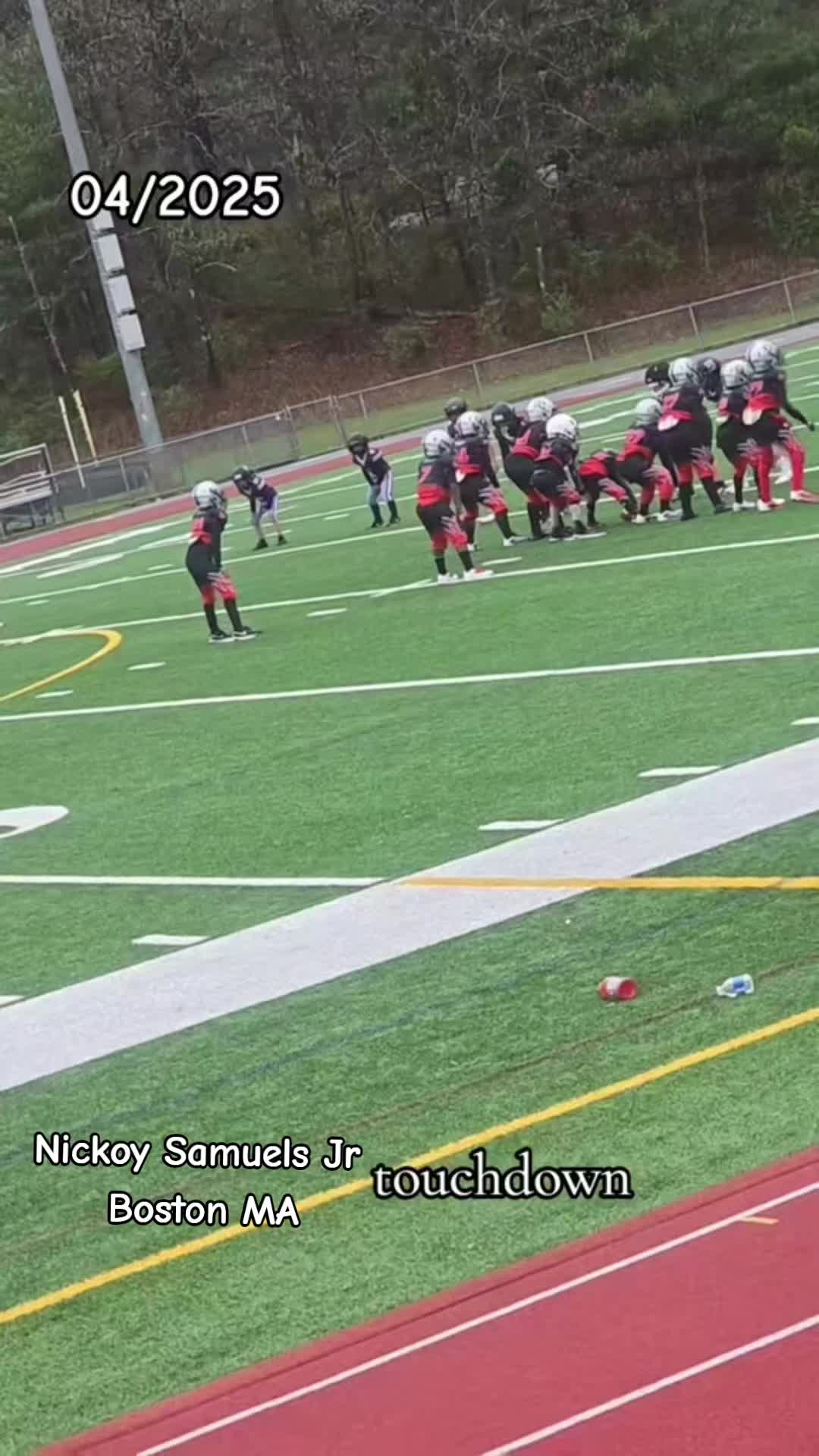 @Nickoy Samuels Jr. Football