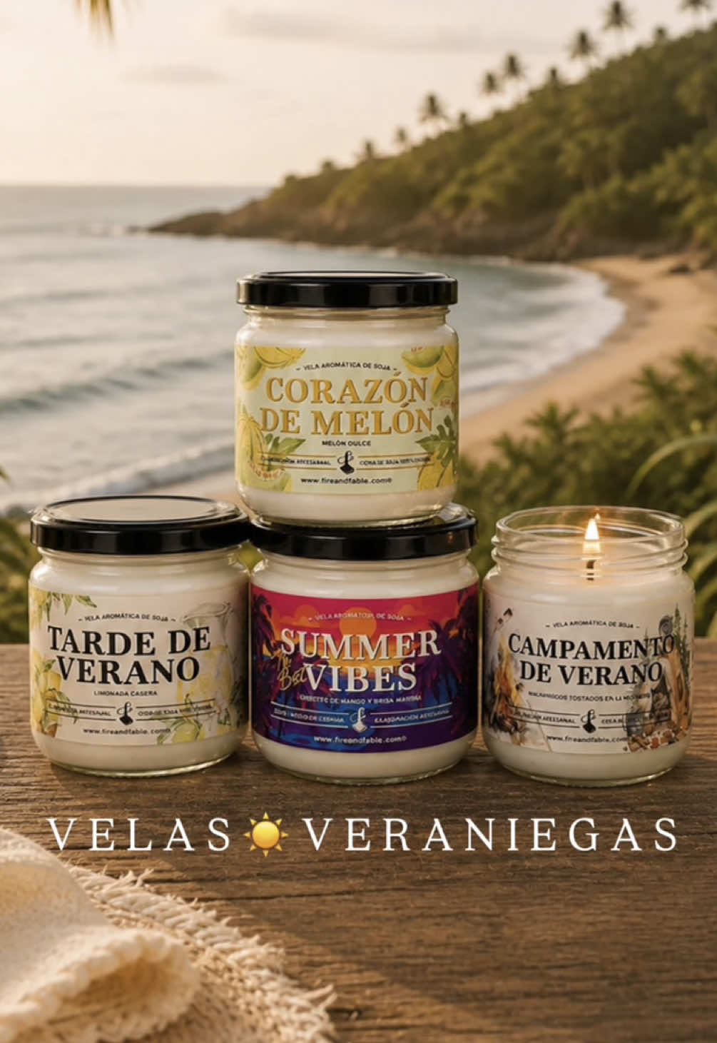 @FIRE & FABLE® Velas aromáticas