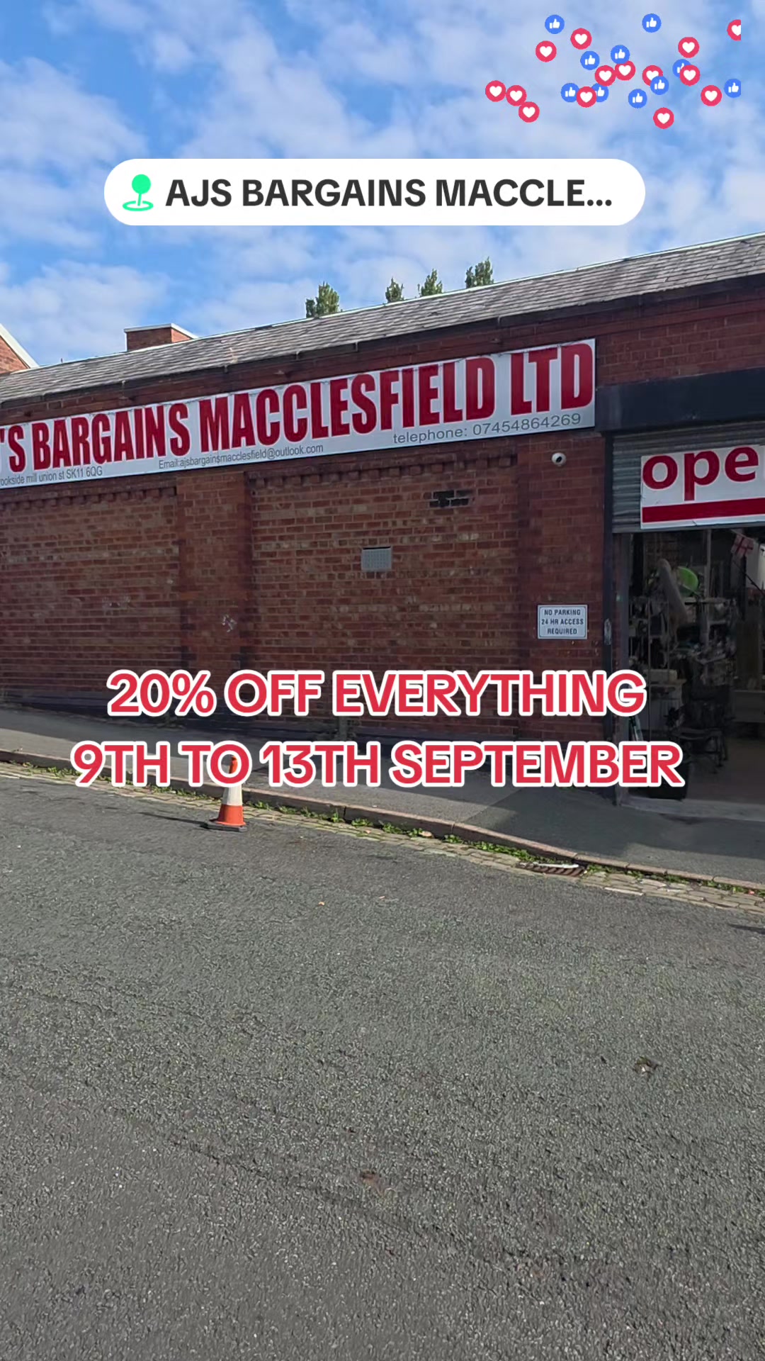 @ajs bargains Macclesfield