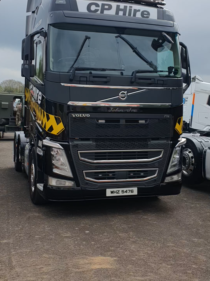 @Trucking in Northern Ireland.