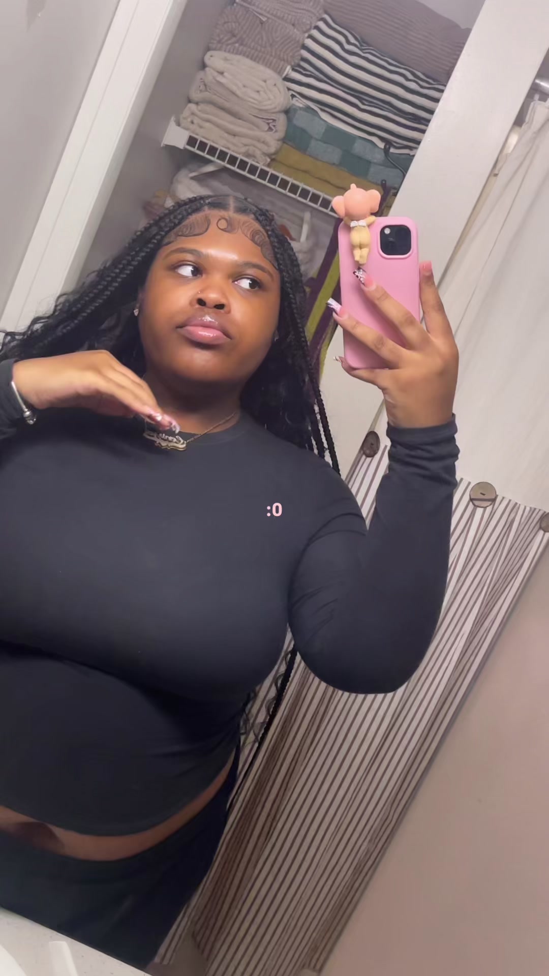 @:)