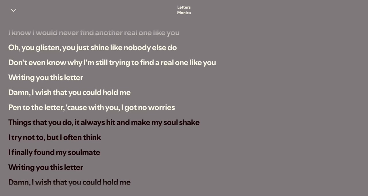 @Spotify Song Lyrics