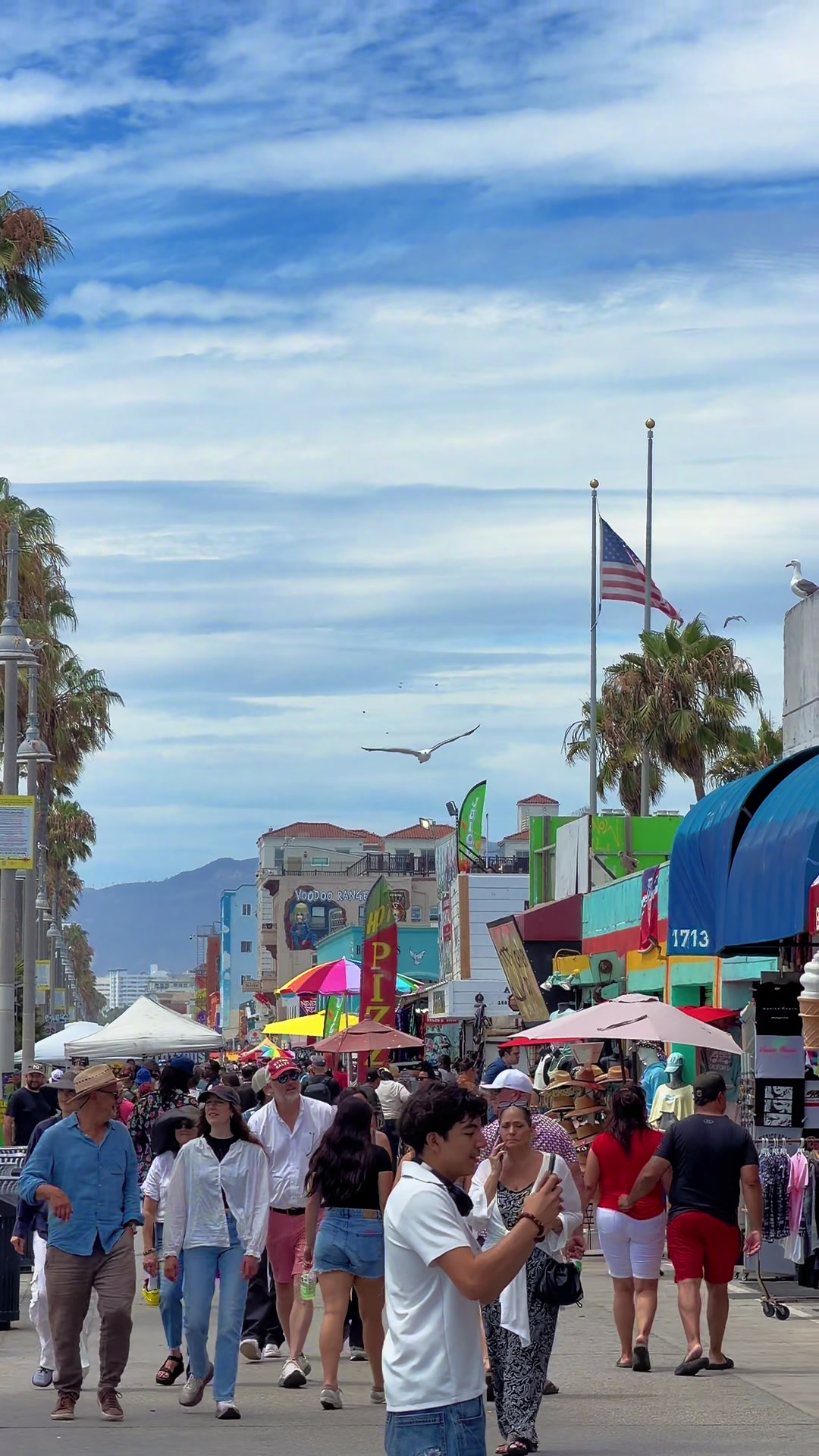 @Venice Beach Boardwalk