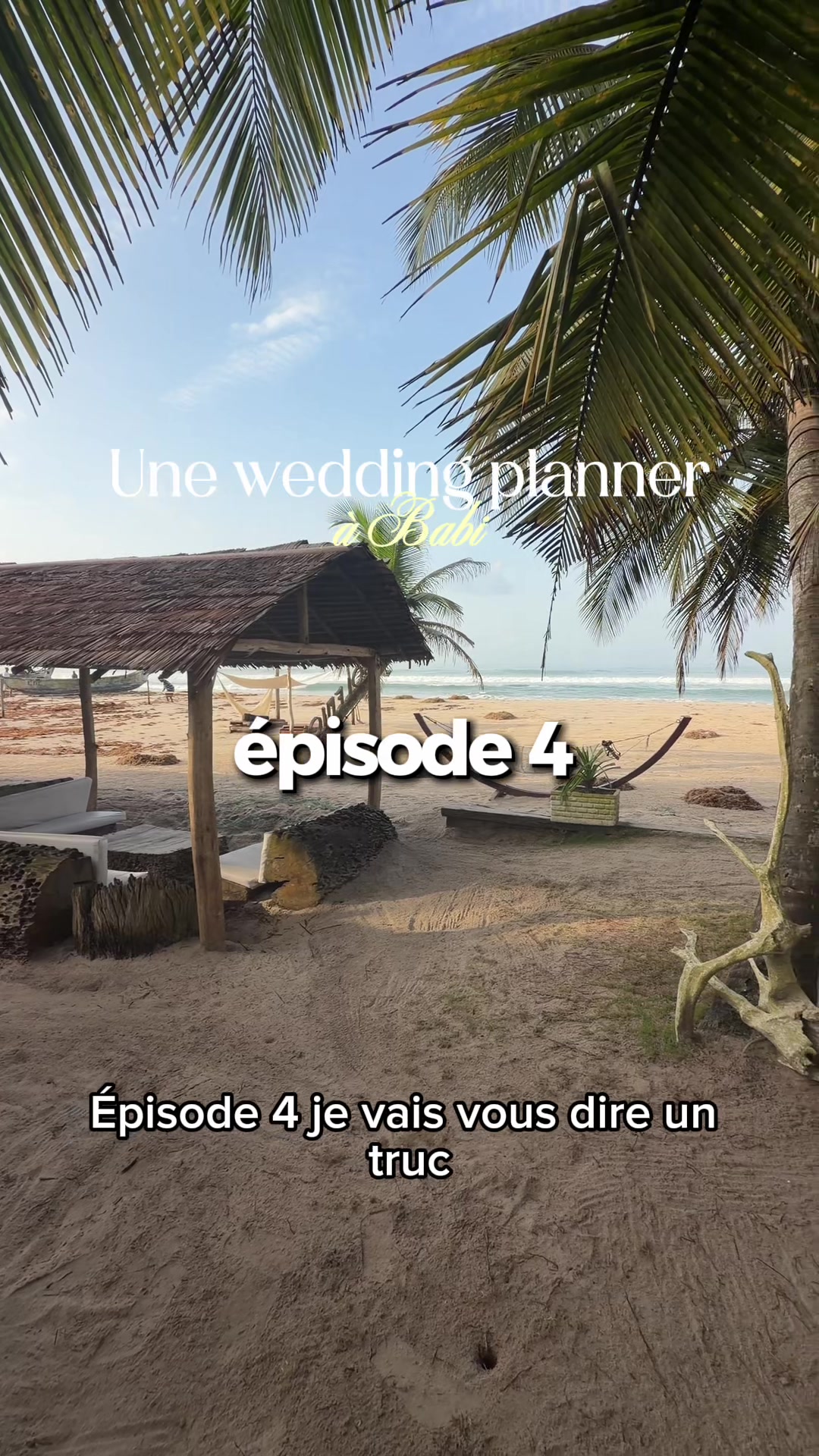 @Une wedding planner à Babi🇨🇮