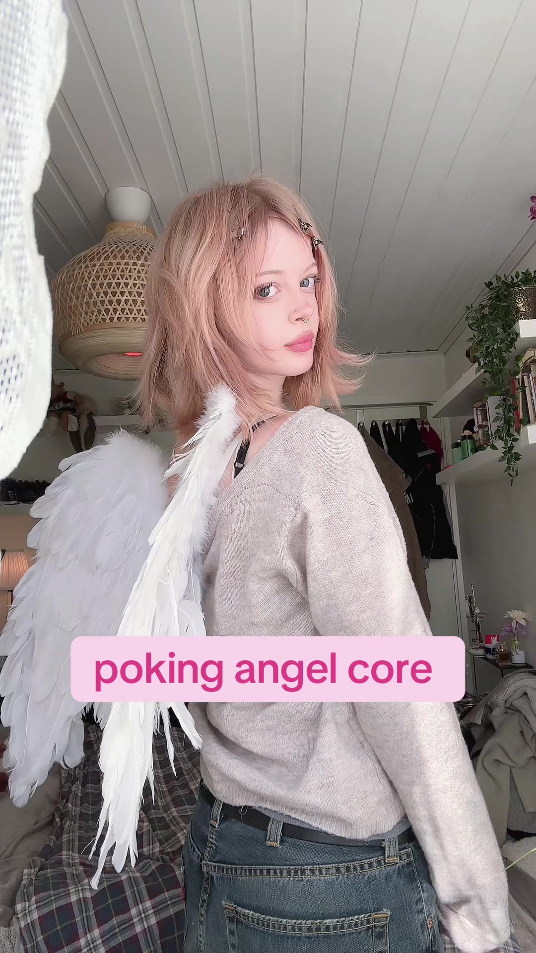 @poking angel