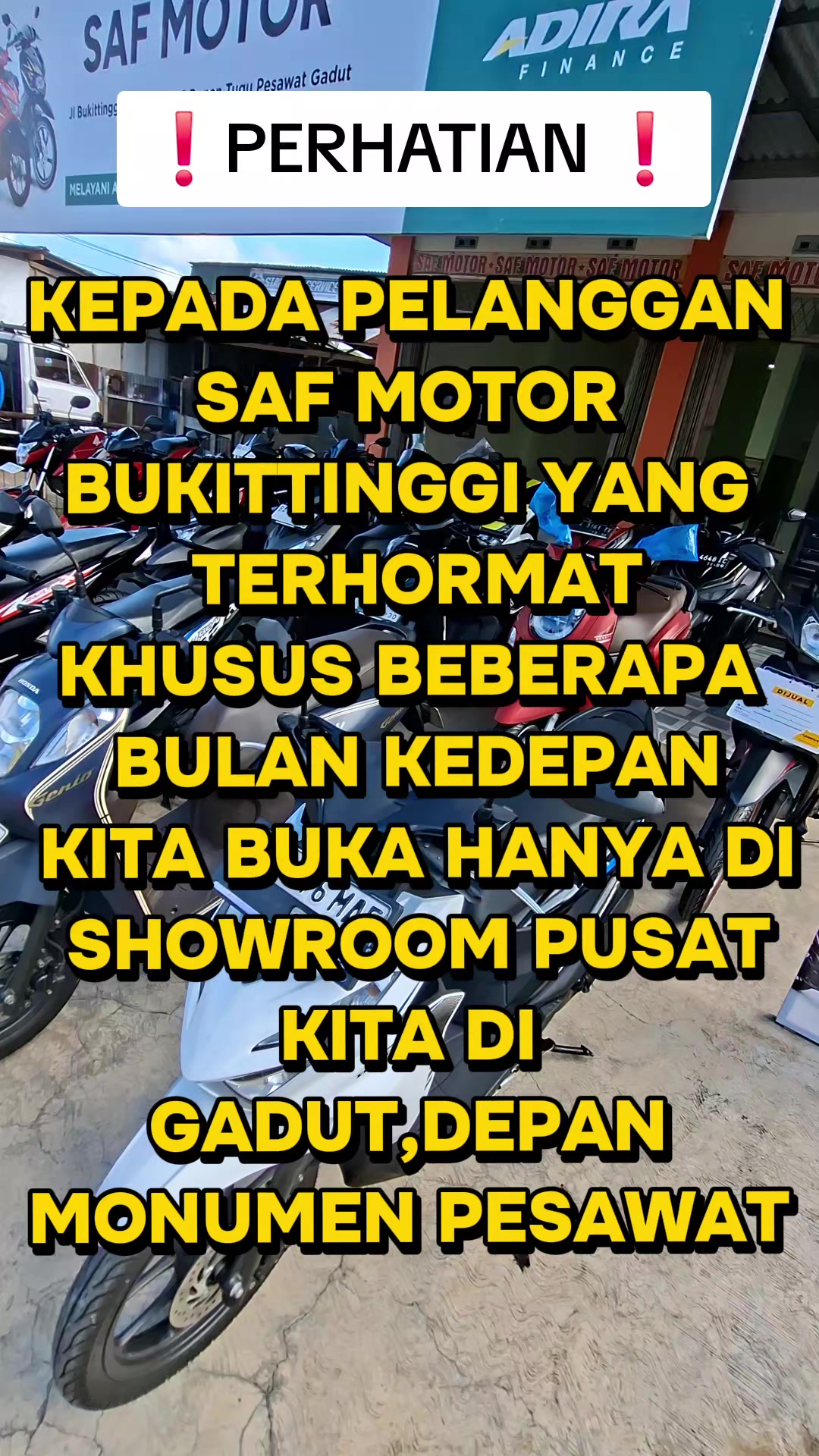 @SAF MOTOR BUKITTINGGI