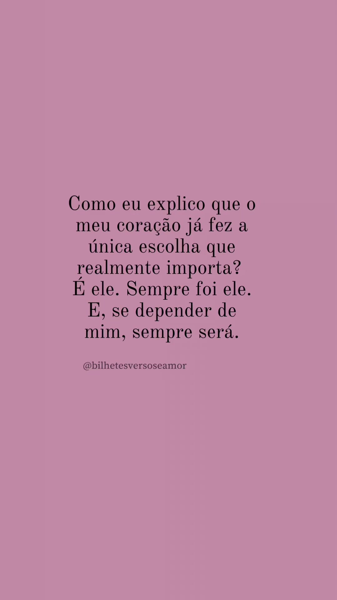 @bilhetesversoseamor