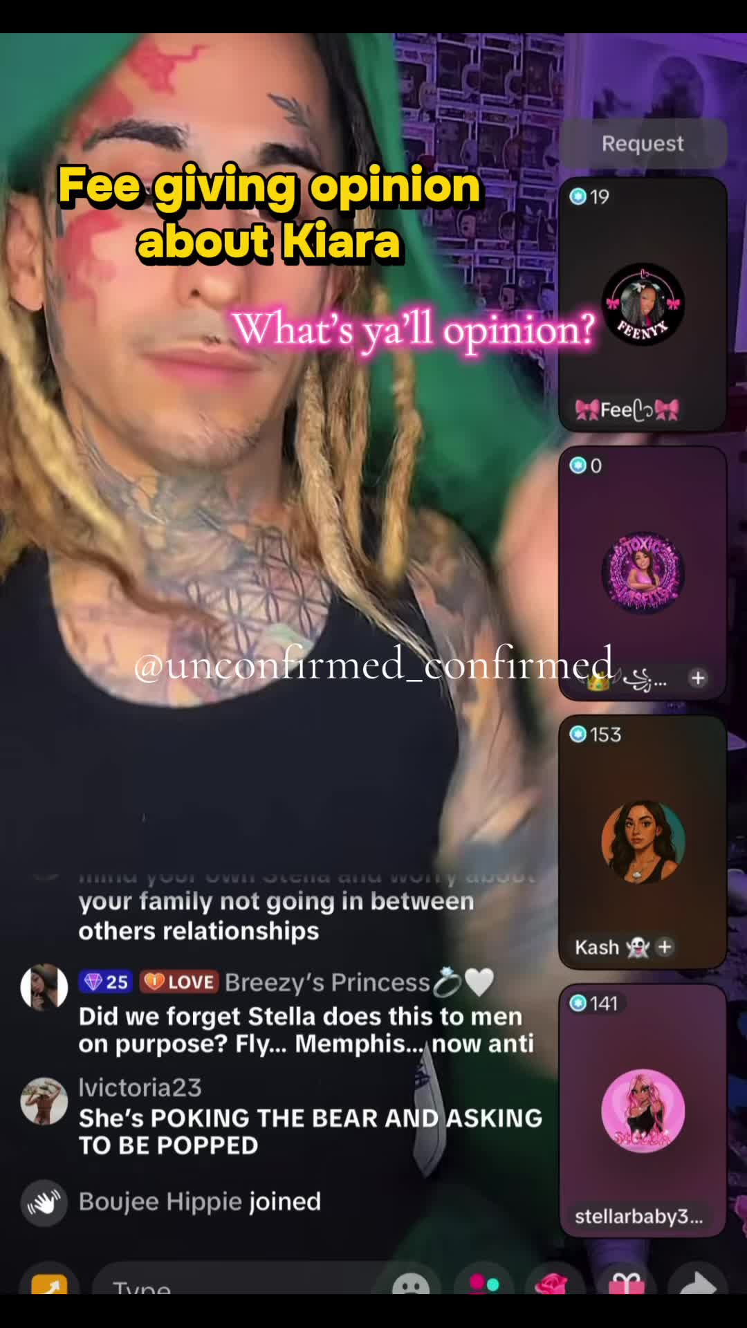 @Unconfirmed confirmed