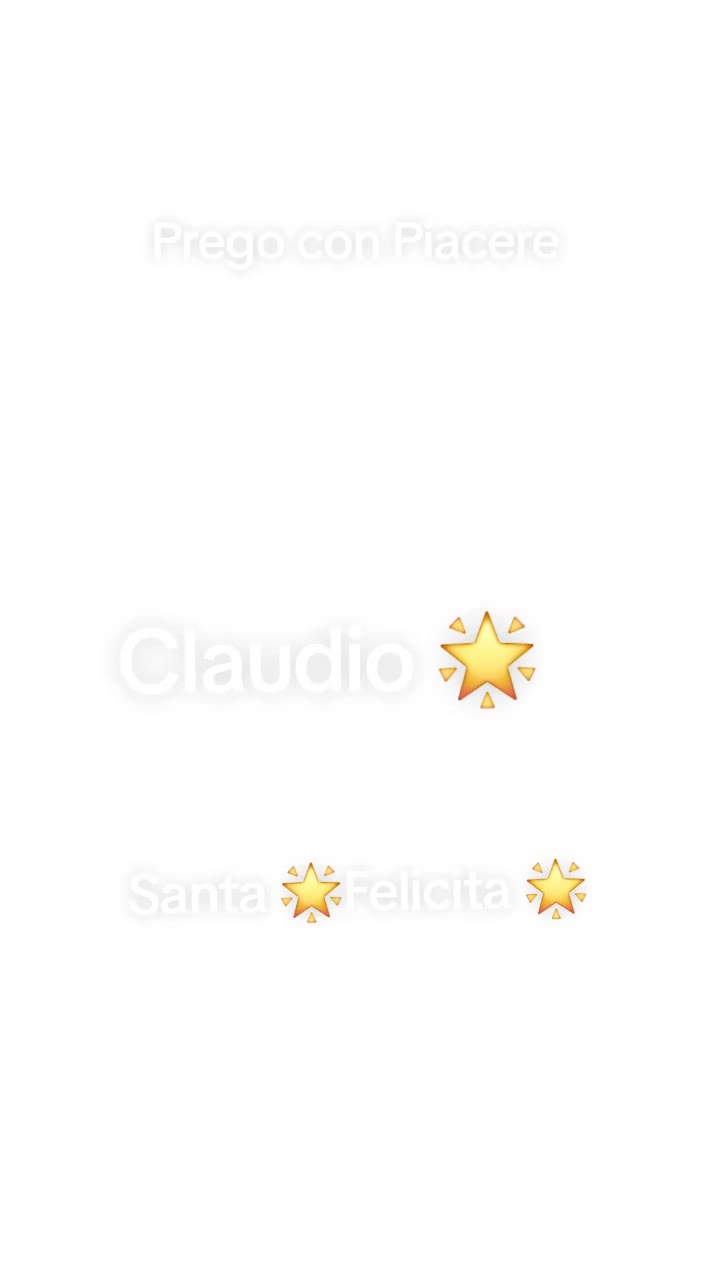 @Claudio Santa Felicita