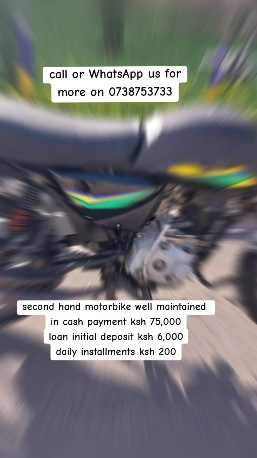 @Mwanachii Motorbikes