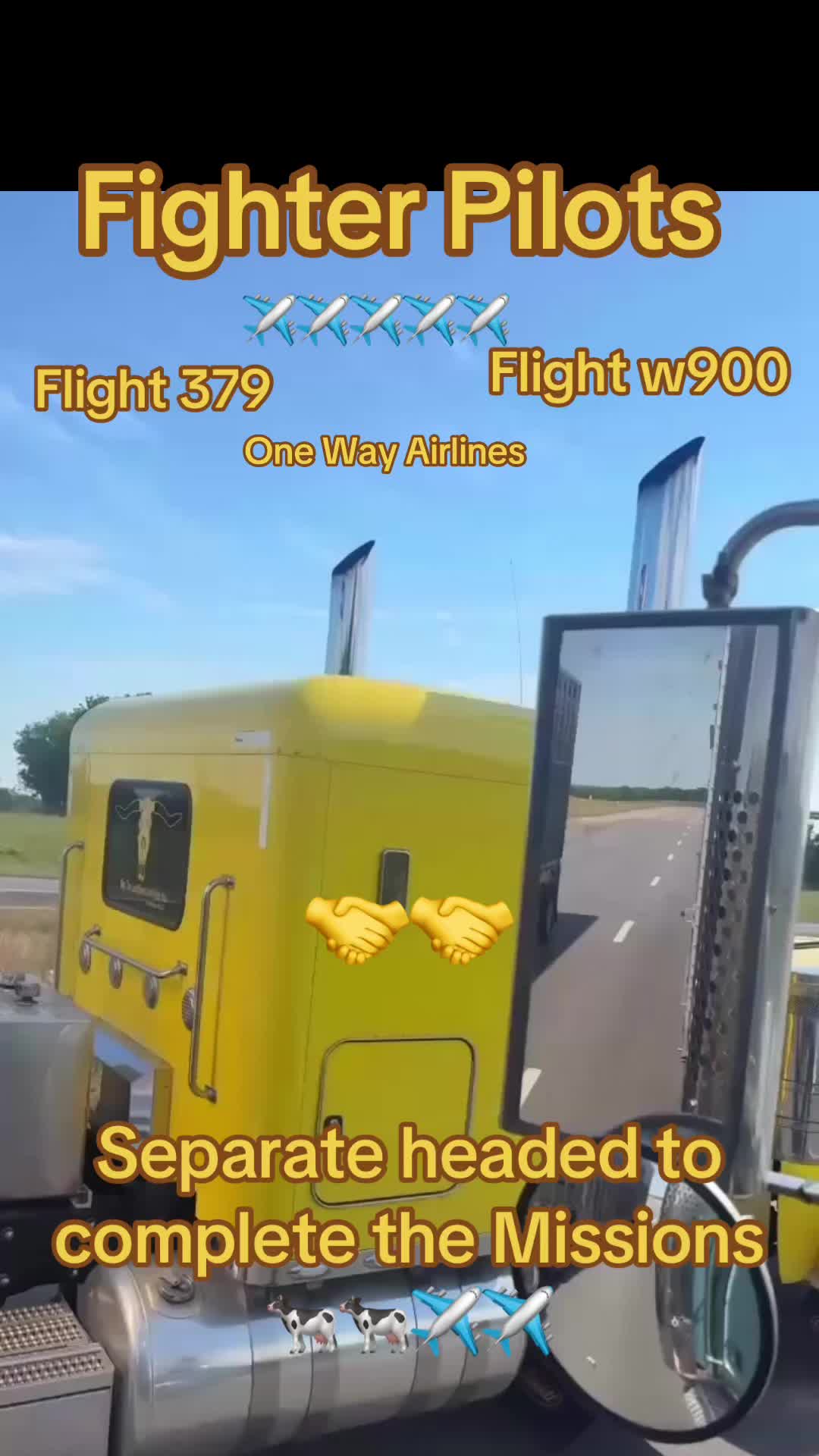 @Trucker O 👨🏾&zwj;✈️✈️✈️🚛