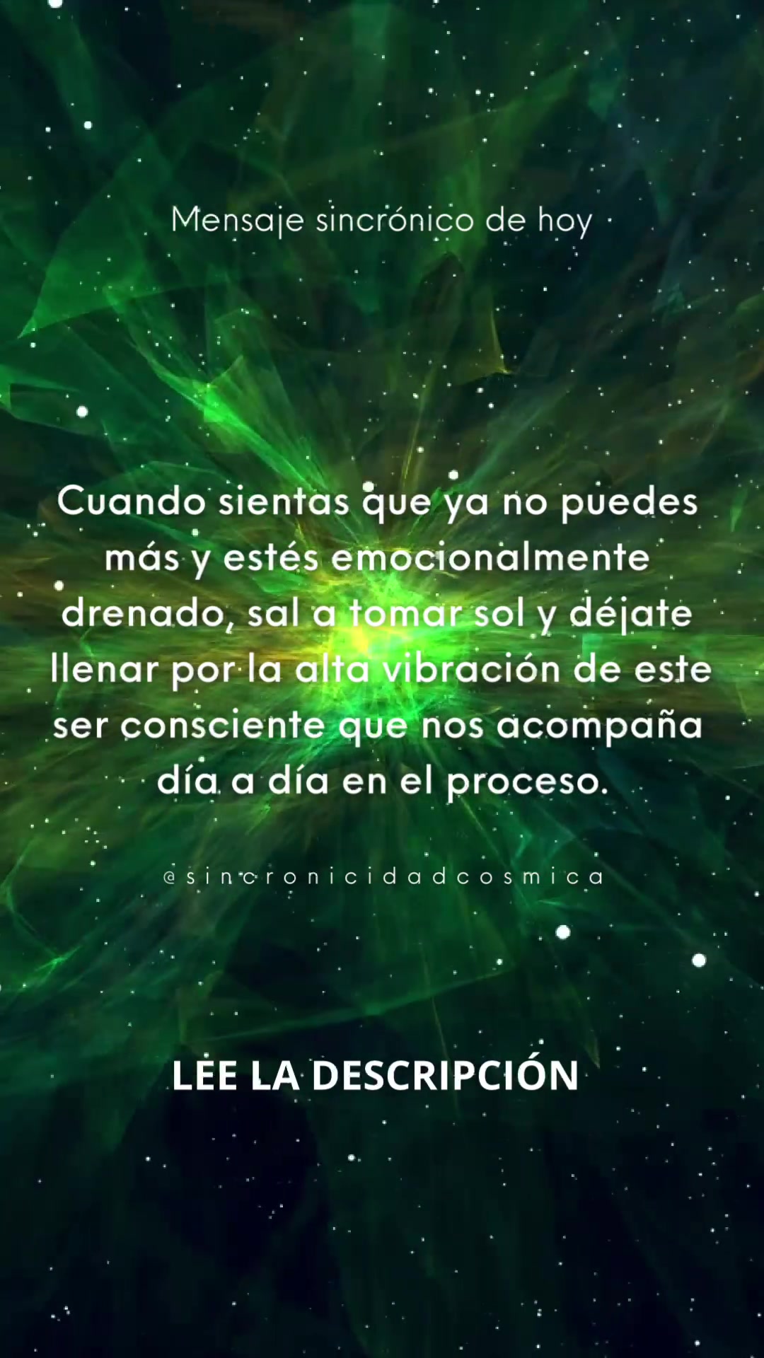 @Sincronicidad C&oacute;smica 💫