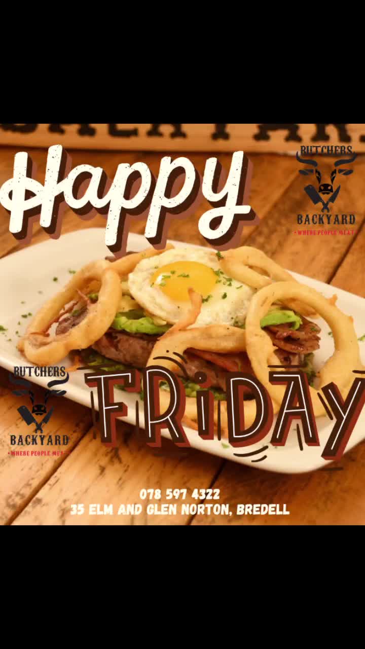 @Butchers Backyard za