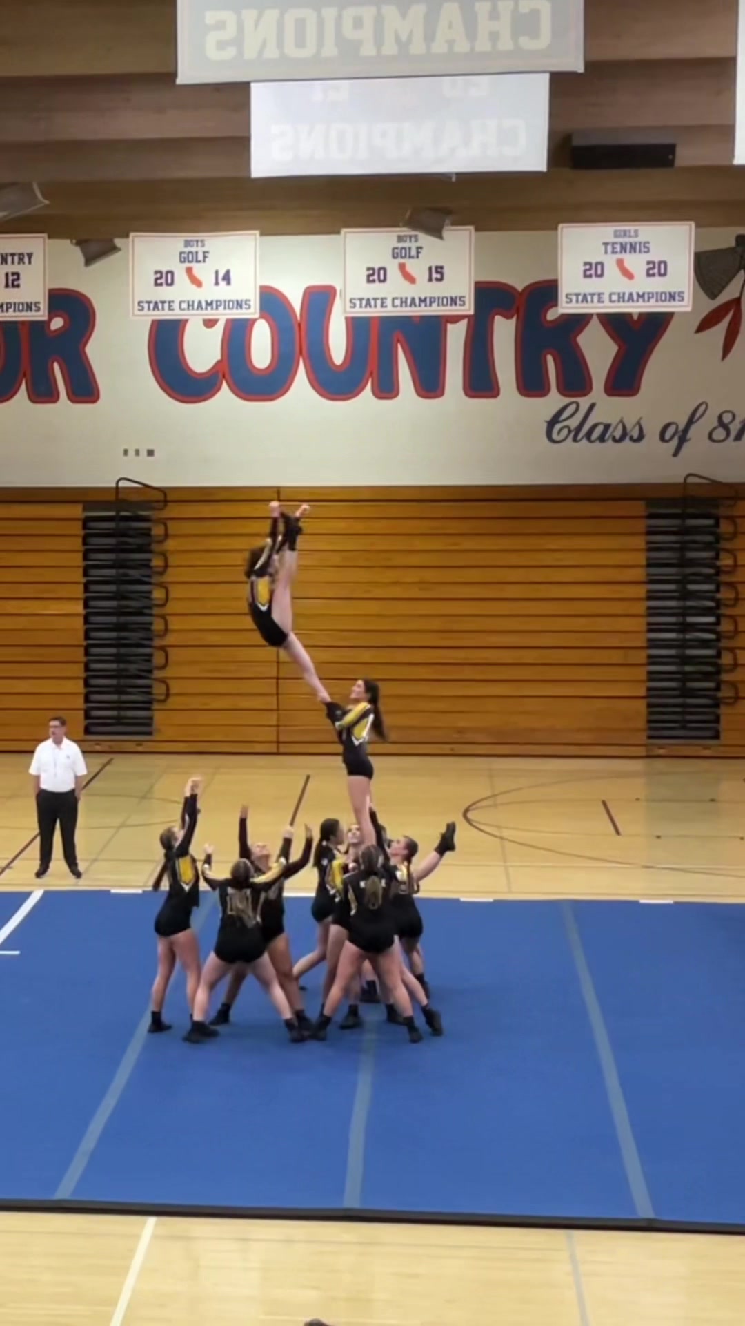@NPHS Panthers Stunt ๐๐ค๐๐พ
