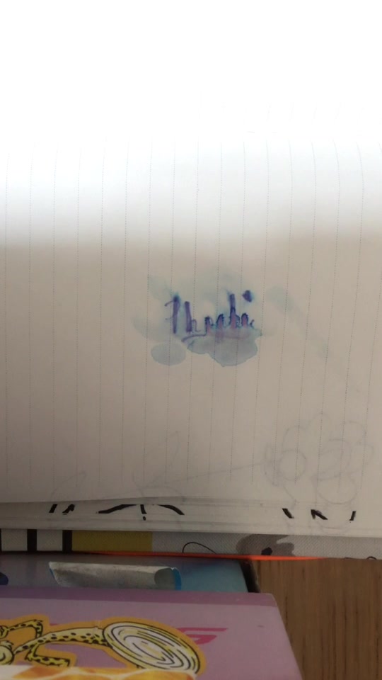 @💙 Water writing ✍️