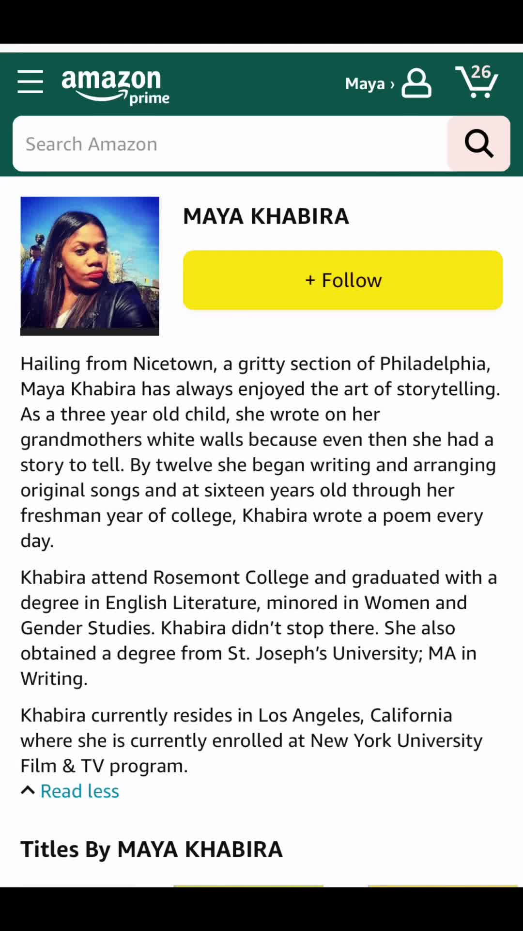 @Maya Khabira | Life & Times