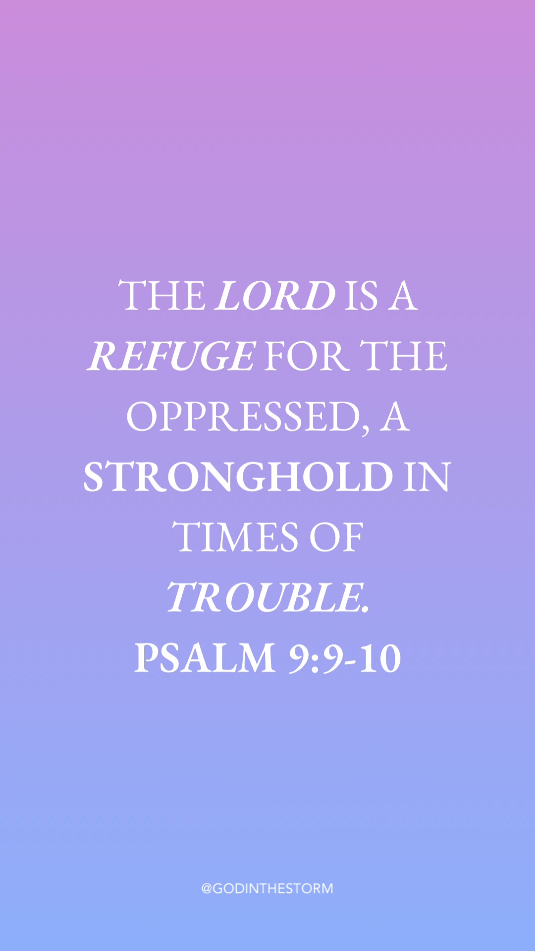 @God in the Storm