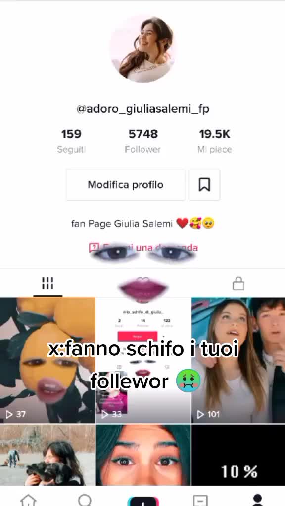@fan Page Giulia Sara Salemi