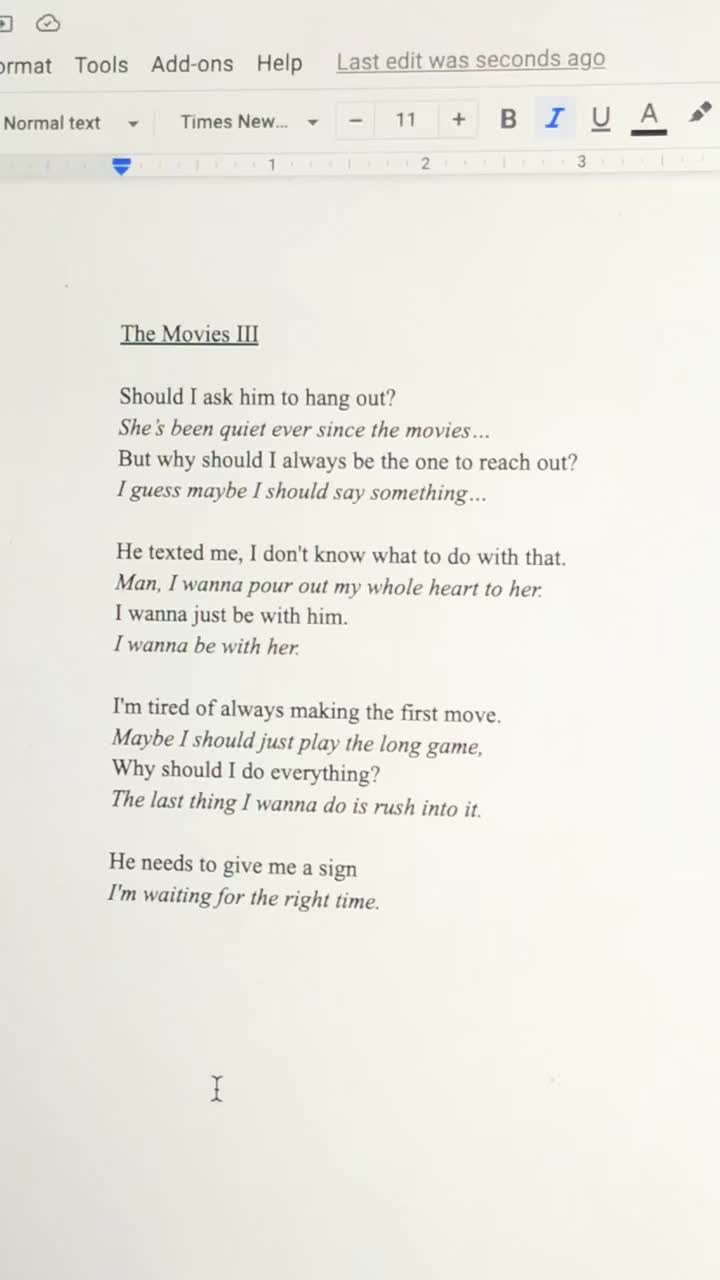 @Poem story