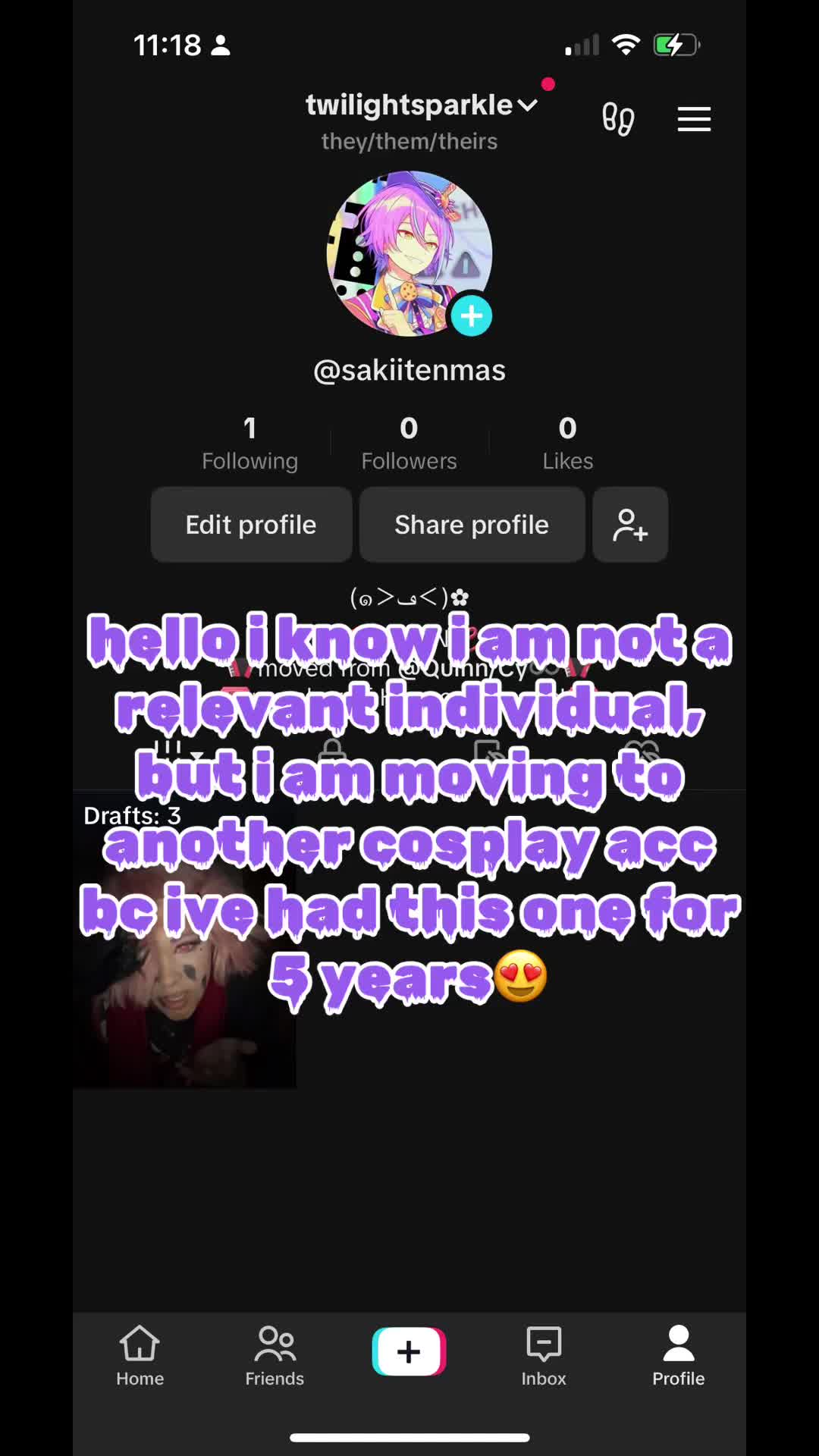 @:3 moved accs