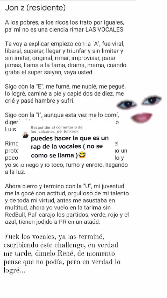 @letras de canciones