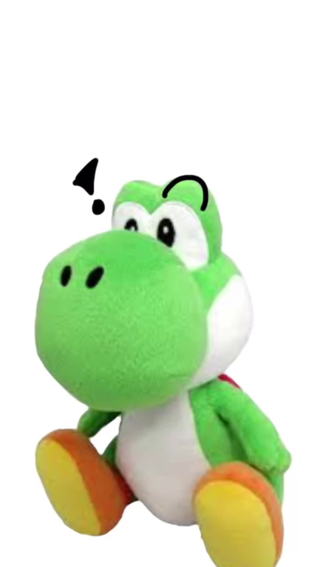 @Yoshi plush guy