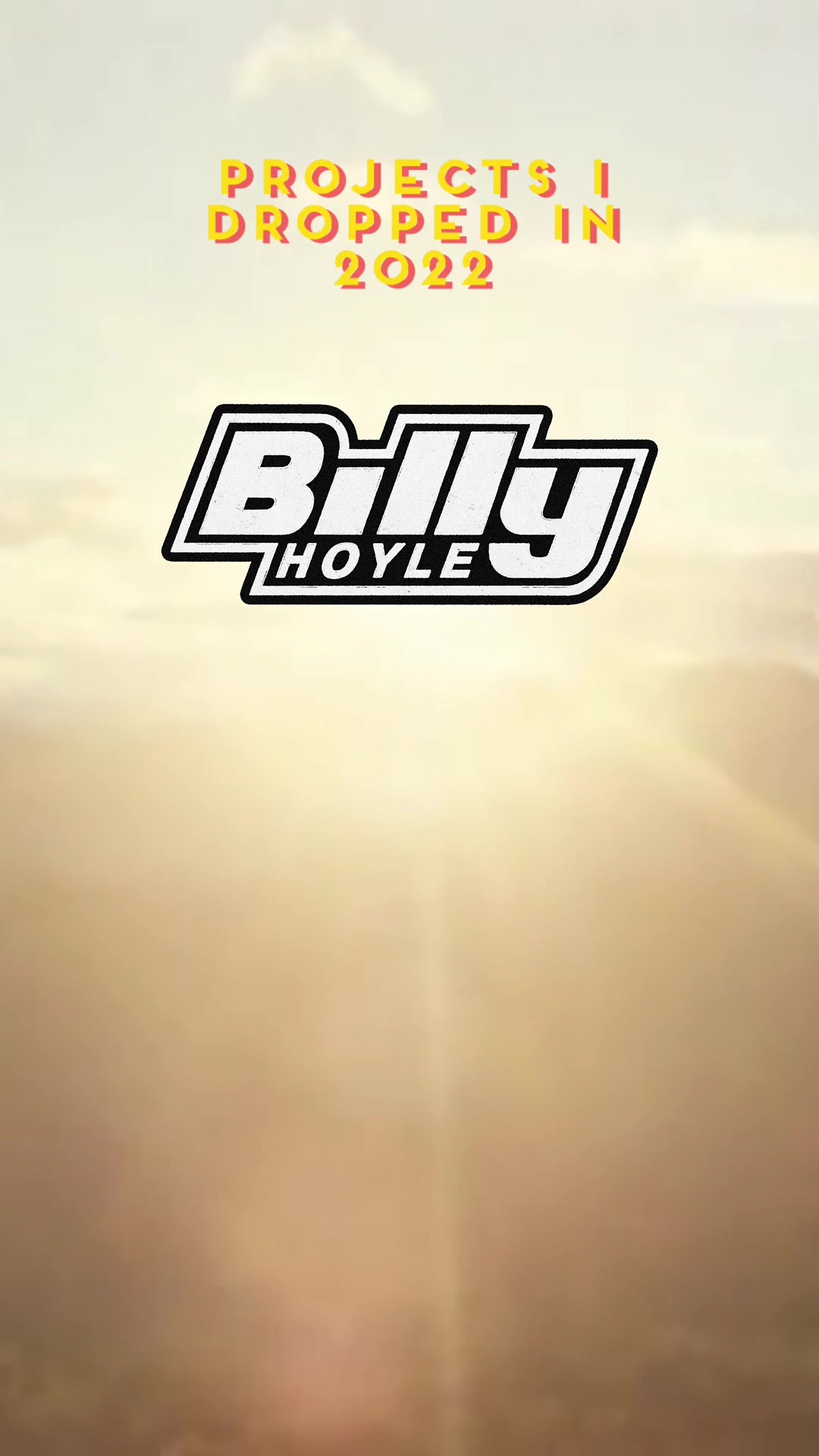 @Billy Hoyle Whaddup