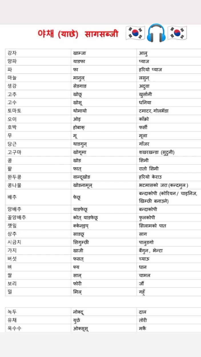 @Korean language 2023