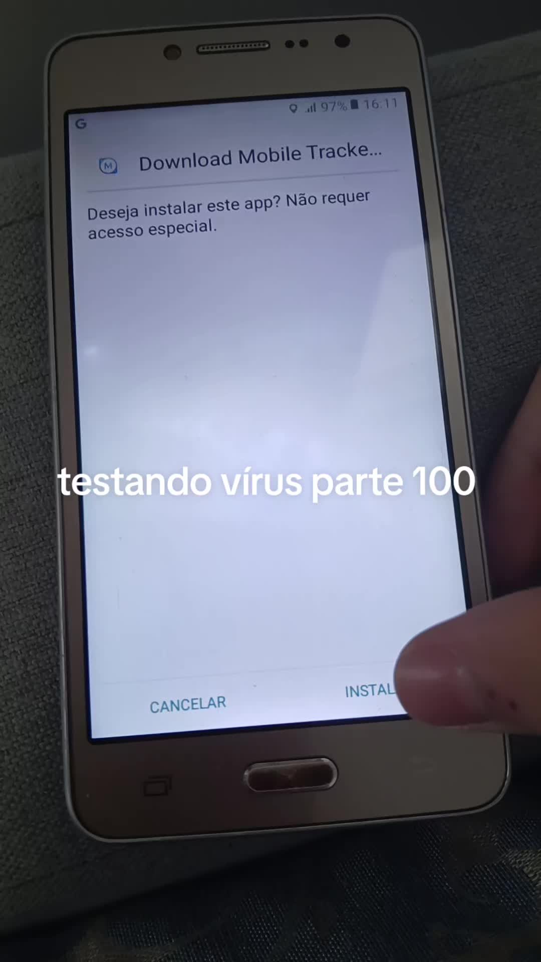 @testador de v&iacute;rus