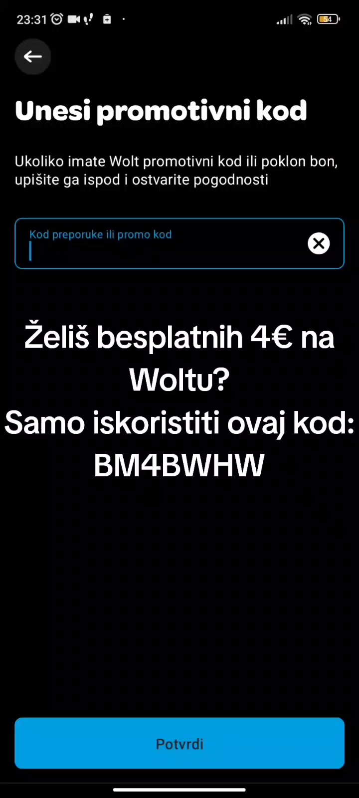 @💸💸WOLT KODOVI💸💸