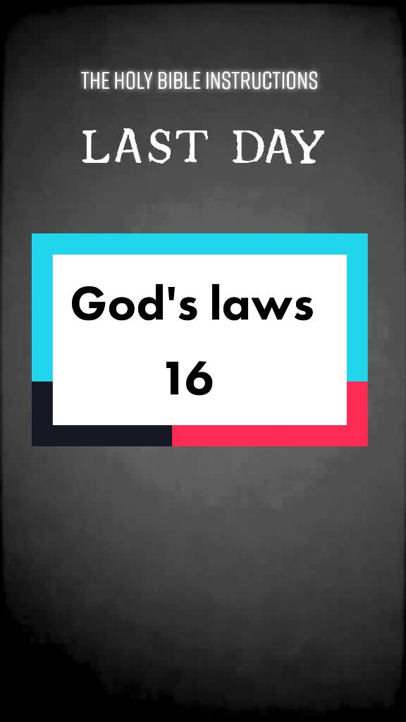 @The Holy Bible Instructions